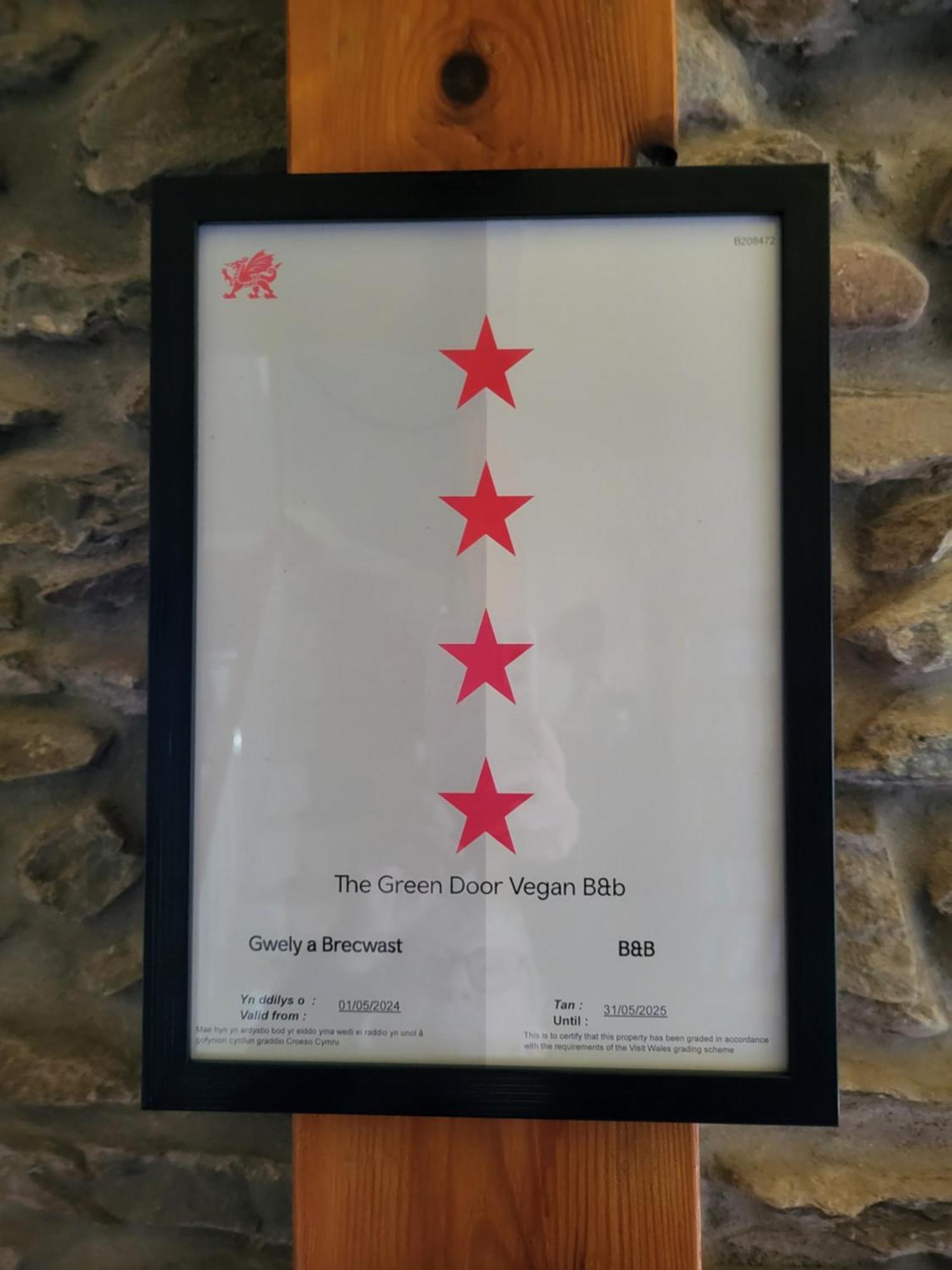 The Green Door Vegan B&B Llanon 외부 사진